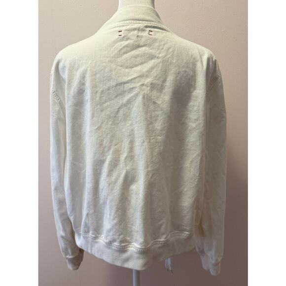 XiRENA Cotton Twill Bomber Varsity Jacket Size M (minimalist streetwear) - Picture 4 of 6